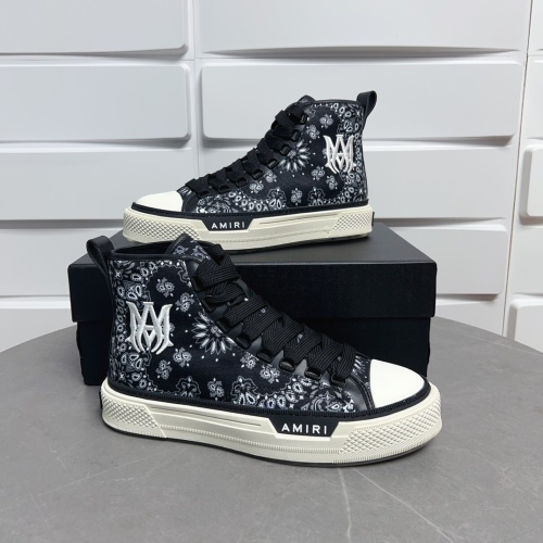 Replica Amiri High Tops Shoes For Men #1156535 $122.00 USD for Wholesale