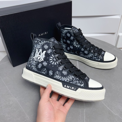 Replica Amiri High Tops Shoes For Men #1156535 $122.00 USD for Wholesale