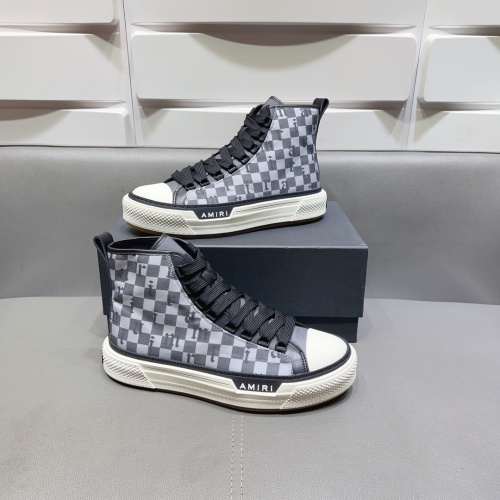 Replica Amiri High Tops Shoes For Men #1156537 $122.00 USD for Wholesale