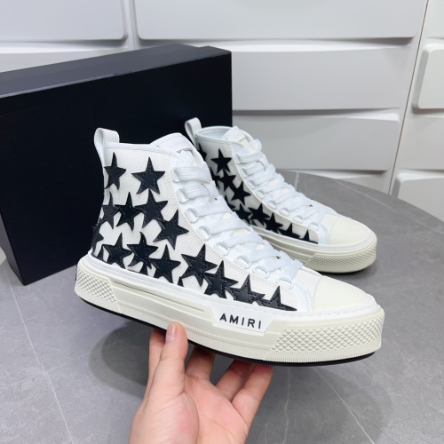 Replica Amiri High Tops Shoes For Men #1156545 $122.00 USD for Wholesale