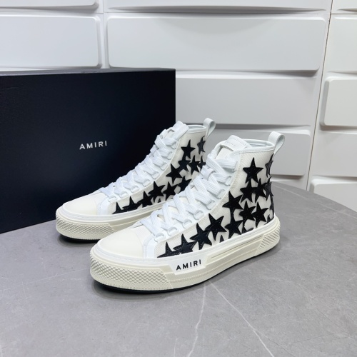 Replica Amiri High Tops Shoes For Men #1156545 $122.00 USD for Wholesale