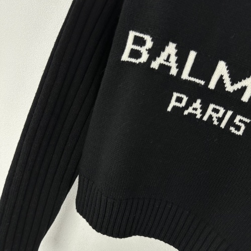 Replica Balmain Sweaters Long Sleeved For Women #1156629 $98.00 USD for Wholesale