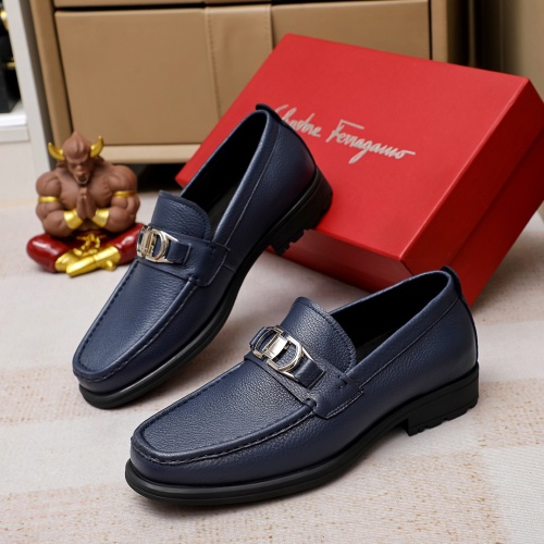 Replica Salvatore Ferragamo Leather Shoes For Men #1156734, $85.00 USD, [ITEM#1156734], Replica Salvatore Ferragamo Leather Shoes outlet from China