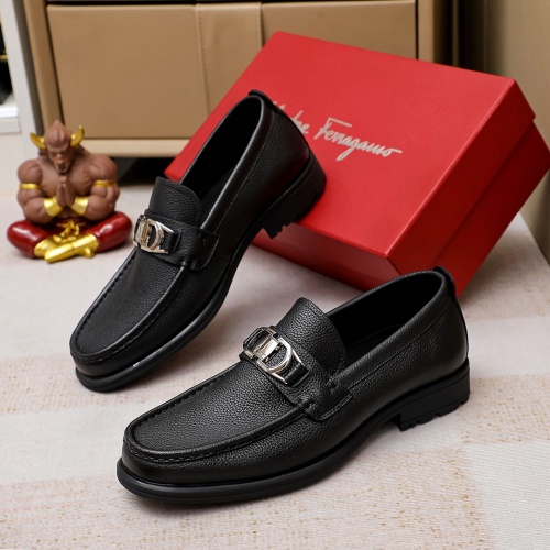 Replica Salvatore Ferragamo Leather Shoes For Men #1156735, $85.00 USD, [ITEM#1156735], Replica Salvatore Ferragamo Leather Shoes outlet from China