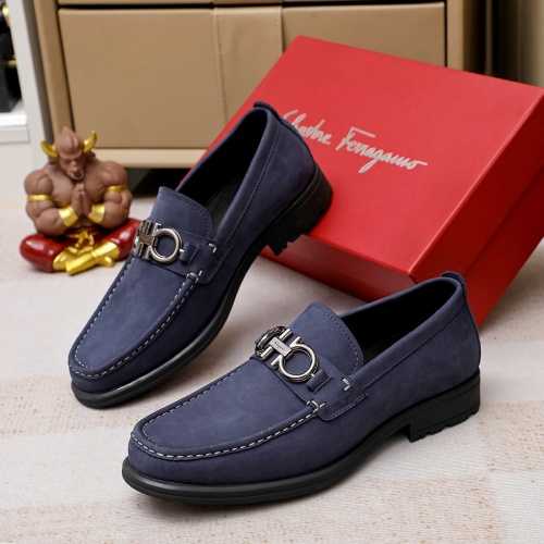 Replica Salvatore Ferragamo Leather Shoes For Men #1156752, $85.00 USD, [ITEM#1156752], Replica Salvatore Ferragamo Leather Shoes outlet from China