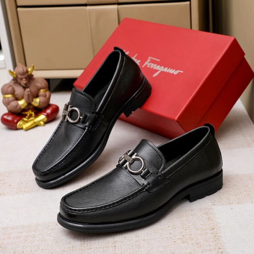 Replica Salvatore Ferragamo Leather Shoes For Men #1156754, $85.00 USD, [ITEM#1156754], Replica Salvatore Ferragamo Leather Shoes outlet from China