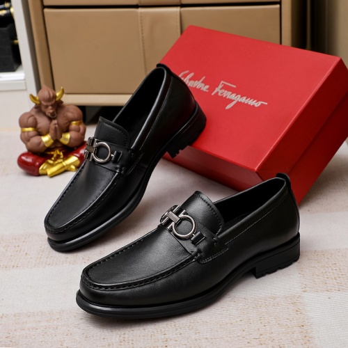 Replica Salvatore Ferragamo Leather Shoes For Men #1156755, $85.00 USD, [ITEM#1156755], Replica Salvatore Ferragamo Leather Shoes outlet from China