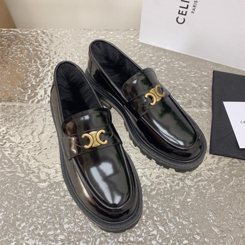 Replica Celine Leather Shoes For Women #1157272, $115.00 USD, [ITEM#1157272], Replica Celine Leather Shoes outlet from China