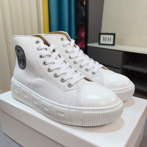 Replica Versace High Tops Shoes For Men #1157467, $82.00 USD, [ITEM#1157467], Replica Versace High Tops Shoes outlet from China