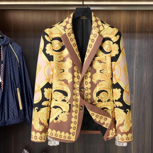 Replica Versace Jackets Long Sleeved For Men #1157484, $82.00 USD, [ITEM#1157484], Replica Versace Jackets outlet from China