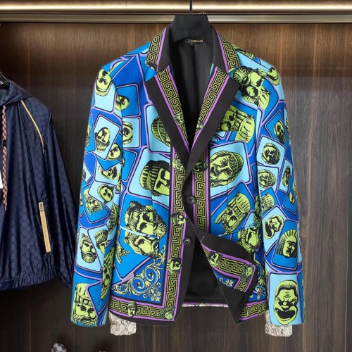 Replica Versace Jackets Long Sleeved For Men #1157485, $82.00 USD, [ITEM#1157485], Replica Versace Jackets outlet from China
