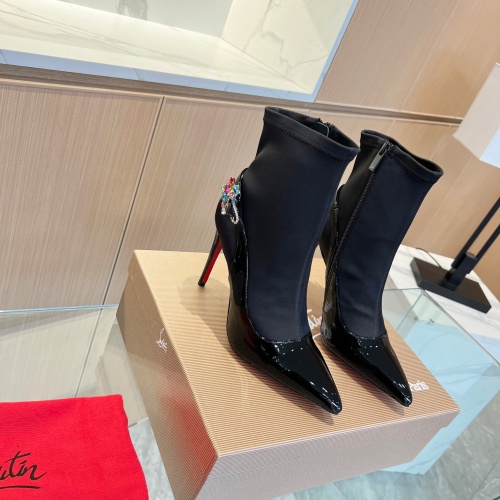 Replica Christian Louboutin Boots For Women #1157810 $125.00 USD for Wholesale