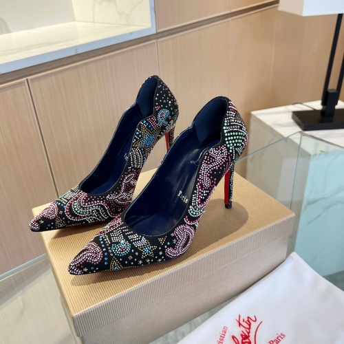 Replica Christian Louboutin High-heeled shoes For Women #1157813, $150.00 USD, [ITEM#1157813], Replica Christian Louboutin High-heeled shoes outlet from China