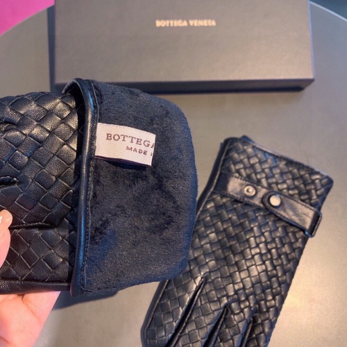 Replica Bottega Veneta BV Gloves For Men #1157865 $76.00 USD for Wholesale