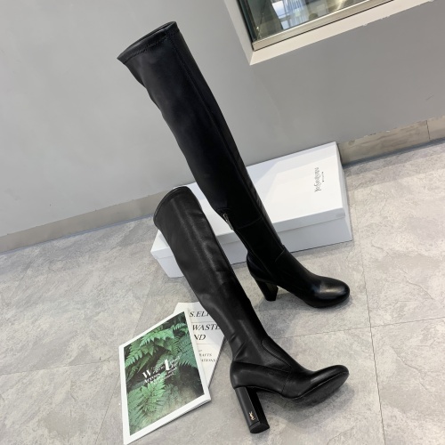 Replica Yves Saint Laurent YSL Boots For Women #1157931 $128.00 USD for Wholesale