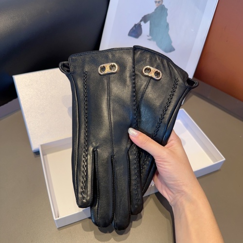 Replica Celine Gloves For Women #1157932 $48.00 USD for Wholesale