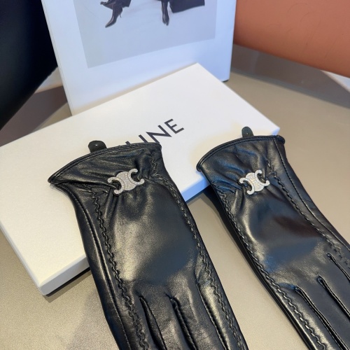 Replica Celine Gloves For Women #1157933 $48.00 USD for Wholesale