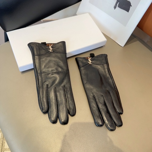 Replica Yves Saint Laurent Gloves For Women #1158044, $45.00 USD, [ITEM#1158044], Replica Yves Saint Laurent Gloves outlet from China