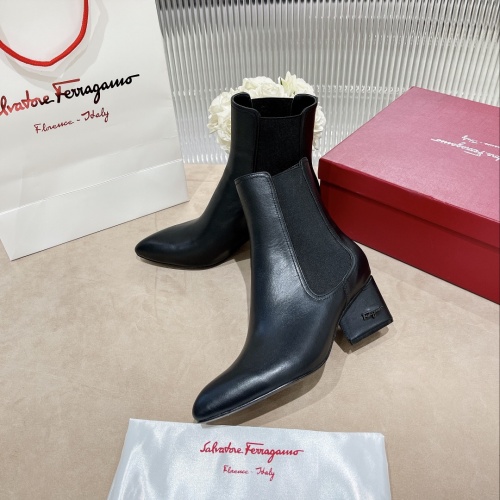 Replica Salvatore Ferragamo Boots For Women #1158272, $128.00 USD, [ITEM#1158272], Replica Salvatore Ferragamo Boots outlet from China