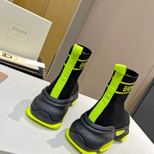Replica Balmain Boots For Women #1159020 $165.00 USD for Wholesale