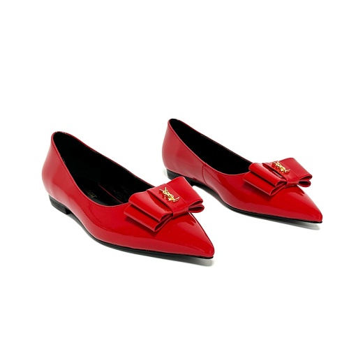 Replica Yves Saint Laurent YSL Flat Shoes For Women #1159052, $98.00 USD, [ITEM#1159052], Replica Yves Saint Laurent YSL Flat Shoes outlet from China