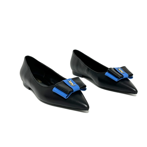 Replica Yves Saint Laurent YSL Flat Shoes For Women #1159053, $98.00 USD, [ITEM#1159053], Replica Yves Saint Laurent YSL Flat Shoes outlet from China