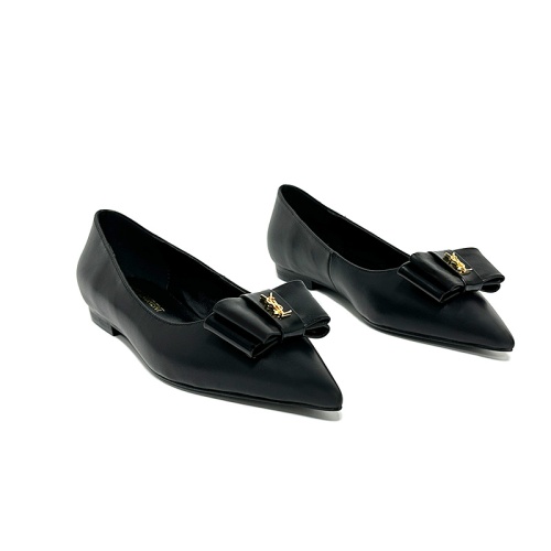 Replica Yves Saint Laurent YSL Flat Shoes For Women #1159054, $98.00 USD, [ITEM#1159054], Replica Yves Saint Laurent YSL Flat Shoes outlet from China