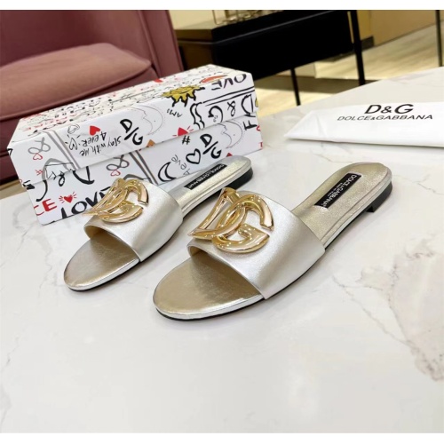 Replica Dolce &amp; Gabbana D&amp;G Slippers For Women #1159433, $80.00 USD, [ITEM#1159433], Replica Dolce &amp; Gabbana D&amp;G Slippers outlet from China
