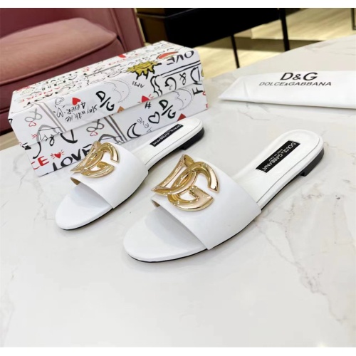 Replica Dolce &amp; Gabbana D&amp;G Slippers For Women #1159434, $80.00 USD, [ITEM#1159434], Replica Dolce &amp; Gabbana D&amp;G Slippers outlet from China