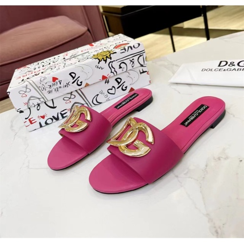 Replica Dolce &amp; Gabbana D&amp;G Slippers For Women #1159438, $80.00 USD, [ITEM#1159438], Replica Dolce &amp; Gabbana D&amp;G Slippers outlet from China