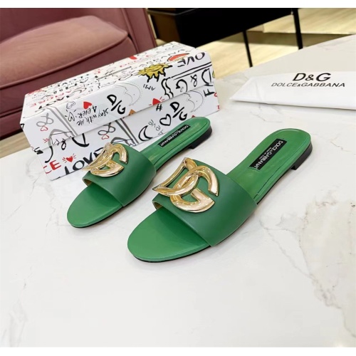 Replica Dolce &amp; Gabbana D&amp;G Slippers For Women #1159440, $80.00 USD, [ITEM#1159440], Replica Dolce &amp; Gabbana D&amp;G Slippers outlet from China
