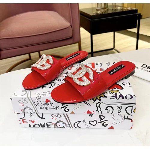 Replica Dolce &amp; Gabbana D&amp;G Slippers For Women #1159445, $82.00 USD, [ITEM#1159445], Replica Dolce &amp; Gabbana D&amp;G Slippers outlet from China