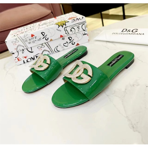 Replica Dolce &amp; Gabbana D&amp;G Slippers For Women #1159450, $82.00 USD, [ITEM#1159450], Replica Dolce &amp; Gabbana D&amp;G Slippers outlet from China