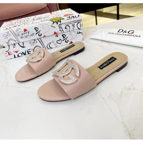 Replica Dolce &amp; Gabbana D&amp;G Slippers For Women #1159452, $82.00 USD, [ITEM#1159452], Replica Dolce &amp; Gabbana D&amp;G Slippers outlet from China