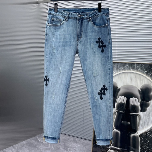 Replica Chrome Hearts Jeans For Unisex #1159560, $60.00 USD, [ITEM#1159560], Replica Chrome Hearts Jeans outlet from China