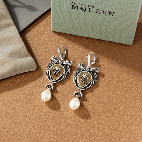 Replica Alexander McQueen Earrings For Women #1160169, $36.00 USD, [ITEM#1160169], Replica Alexander McQueen Earrings outlet from China