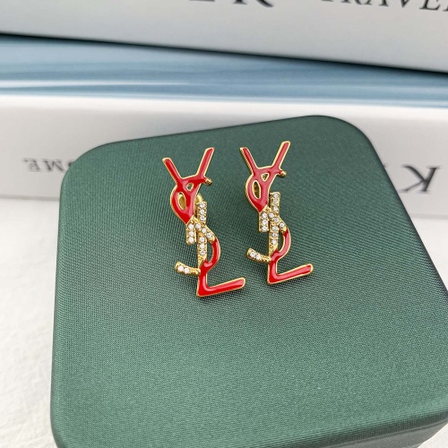 Replica Yves Saint Laurent YSL Earrings For Women #1160600, $25.00 USD, [ITEM#1160600], Replica Yves Saint Laurent YSL Earrings outlet from China