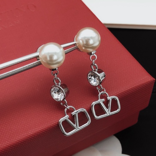 Replica Valentino Earrings For Women #1160683 $27.00 USD for Wholesale