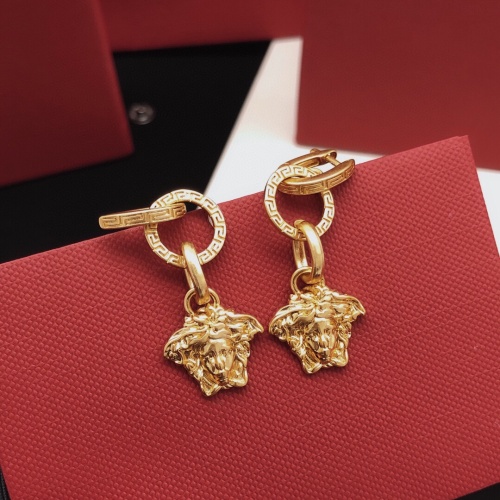 Replica Versace Earrings For Women #1160759, $27.00 USD, [ITEM#1160759], Replica Versace Earrings outlet from China