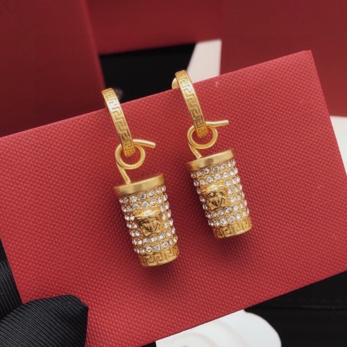 Replica Versace Earrings For Women #1160761, $32.00 USD, [ITEM#1160761], Replica Versace Earrings outlet from China
