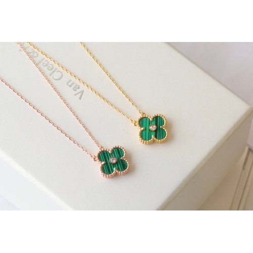 Replica Van Cleef & Arpels Necklaces For Women #1161036 $25.00 USD for Wholesale