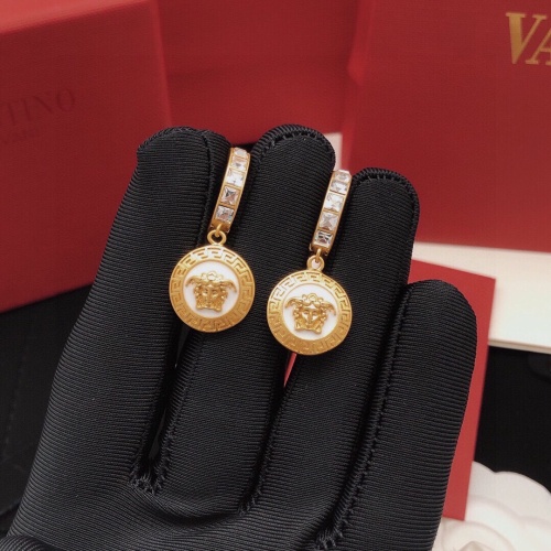 Replica Versace Earrings For Women #1161111 $29.00 USD for Wholesale