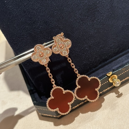 Replica Van Cleef &amp; Arpels Earrings For Women #1161247, $56.00 USD, [ITEM#1161247], Replica Van Cleef &amp; Arpels Earrings outlet from China