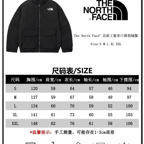 Replica The North Face Down Feather Coat Long Sleeved For Unisex #1161277 $130.00 USD for Wholesale