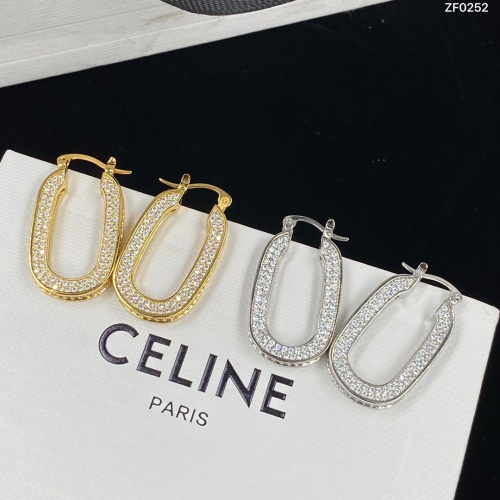 Replica Celine Earrings For Women #1161513 $34.00 USD for Wholesale