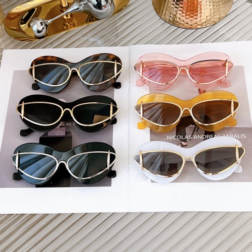 Replica LOEWE AAA Quality Sunglasses #1161638 $72.00 USD for Wholesale