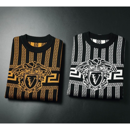 Replica Versace Sweaters Long Sleeved For Men #1161846 $42.00 USD for Wholesale