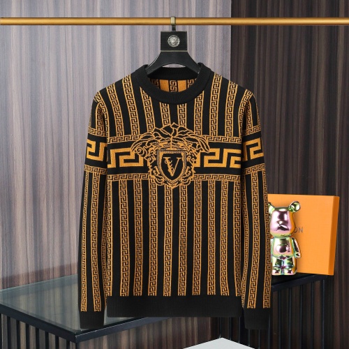 Replica Versace Sweaters Long Sleeved For Men #1161847, $42.00 USD, [ITEM#1161847], Replica Versace Sweaters outlet from China
