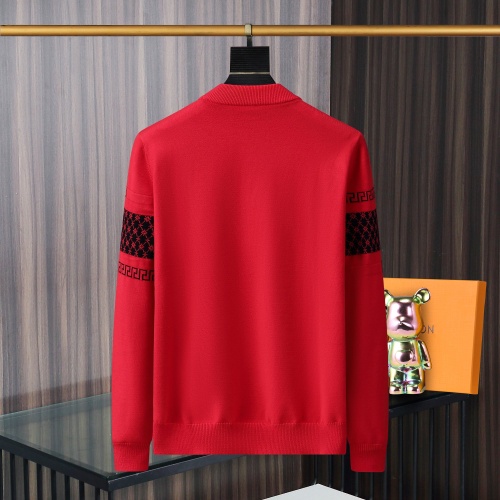 Replica Versace Sweaters Long Sleeved For Men #1161851 $45.00 USD for Wholesale