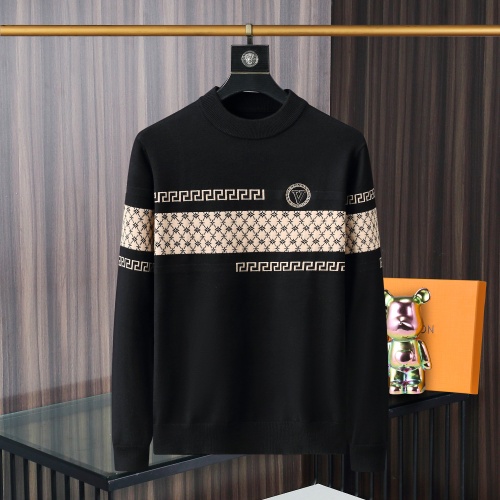Replica Versace Sweaters Long Sleeved For Men #1161852, $45.00 USD, [ITEM#1161852], Replica Versace Sweaters outlet from China